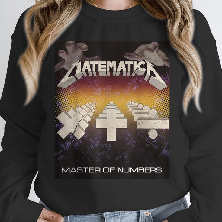 Matematica Master Of Numbers Math Teachers Puppets Parody Unisex Sweatshirt, novelty gifts, funny gifts