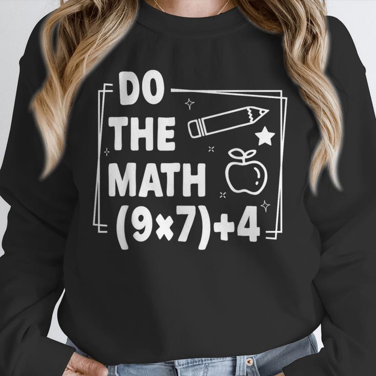 Do The Math 67 Meme PEMDAS Elementary Teacher Joke Unisex Sweatshirt, novelty gifts, funny gifts