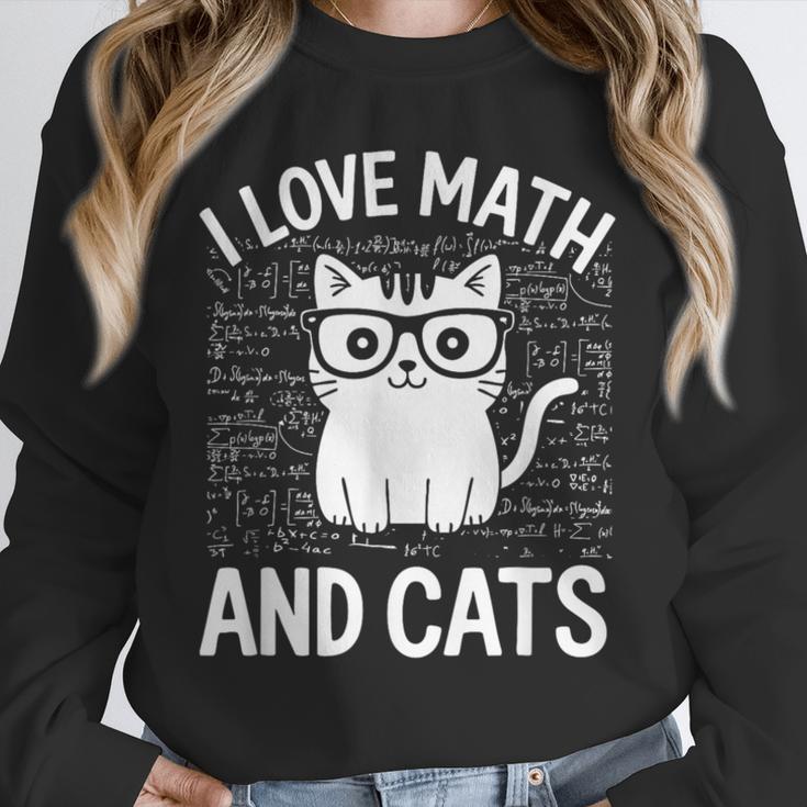 Math And Cats Apparel For Teachers Students Cat Lovers Unisex Sweatshirt, novelty gifts, funny gifts Math And Cats Apparel For Teachers Students Cat Lovers Unisex Sweatshirt, novelty gifts, funny gifts
