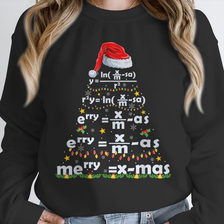 Math Equation Merry X-Mas Math Teacher Christmas Humor Men Women Kids Unisex Sweatshirt, novelty gifts, funny gifts