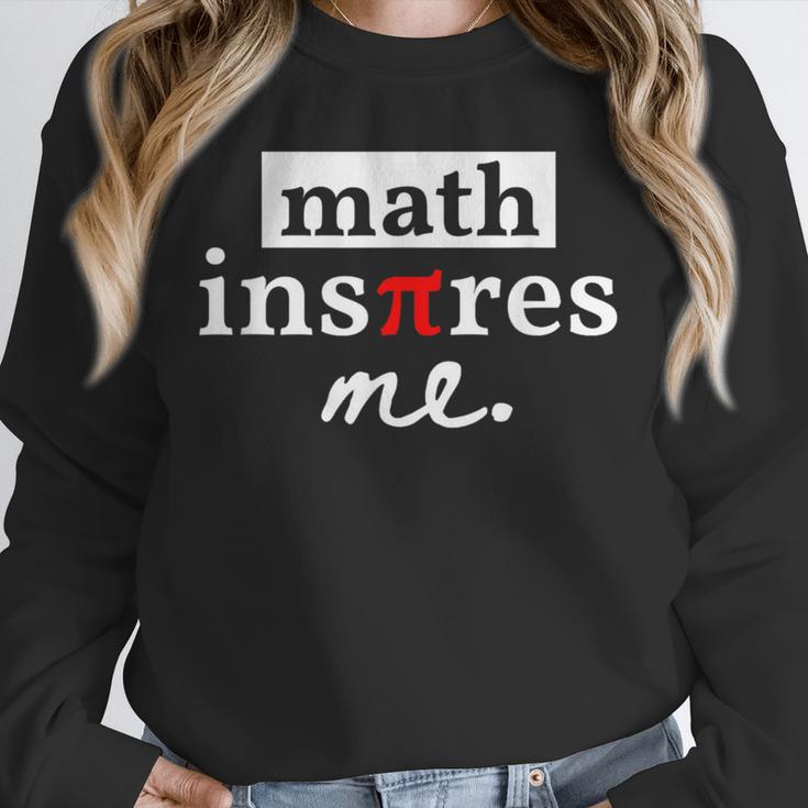 Math Inspires Me Spelled With Pi Day Teacher Unisex Sweatshirt, novelty gifts, funny gifts Math Inspires Me Spelled With Pi Day Teacher Unisex Sweatshirt, novelty gifts, funny gifts