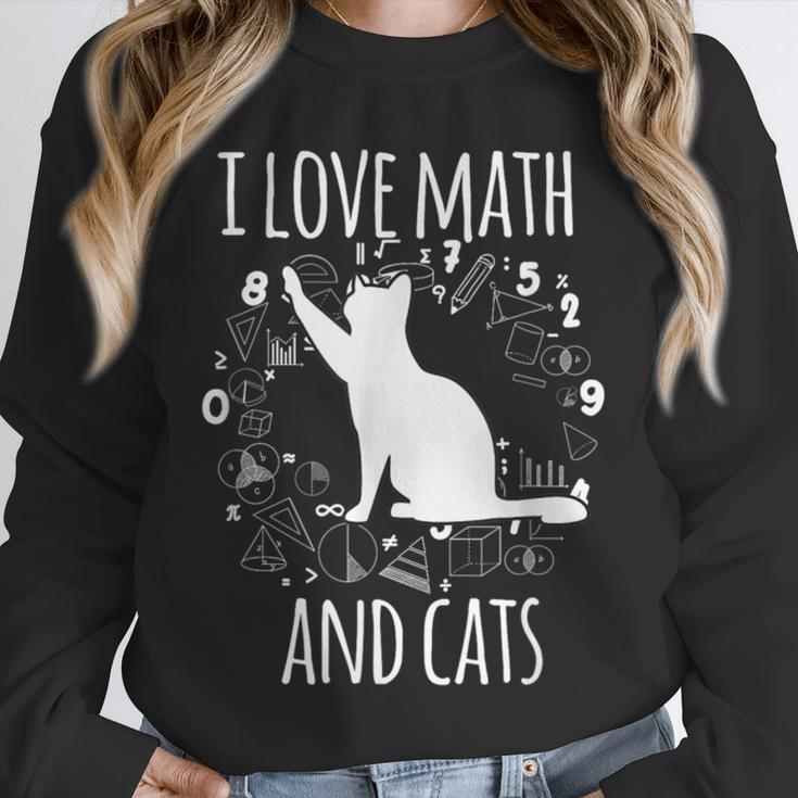 Math Nerd Math Teacher Cat Lover I Love Math And Cats Unisex Sweatshirt, novelty gifts, funny gifts Math Nerd Math Teacher Cat Lover I Love Math And Cats Unisex Sweatshirt, novelty gifts, funny gifts