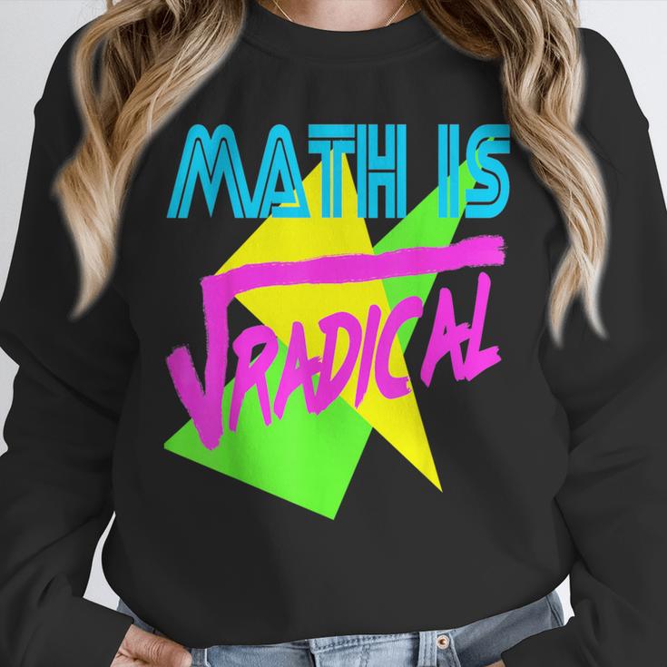 Math Is Radical Retro 80s Vintage Algebra Teacher Unisex Sweatshirt, novelty gifts, funny gifts Math Is Radical Retro 80s Vintage Algebra Teacher Unisex Sweatshirt, novelty gifts, funny gifts