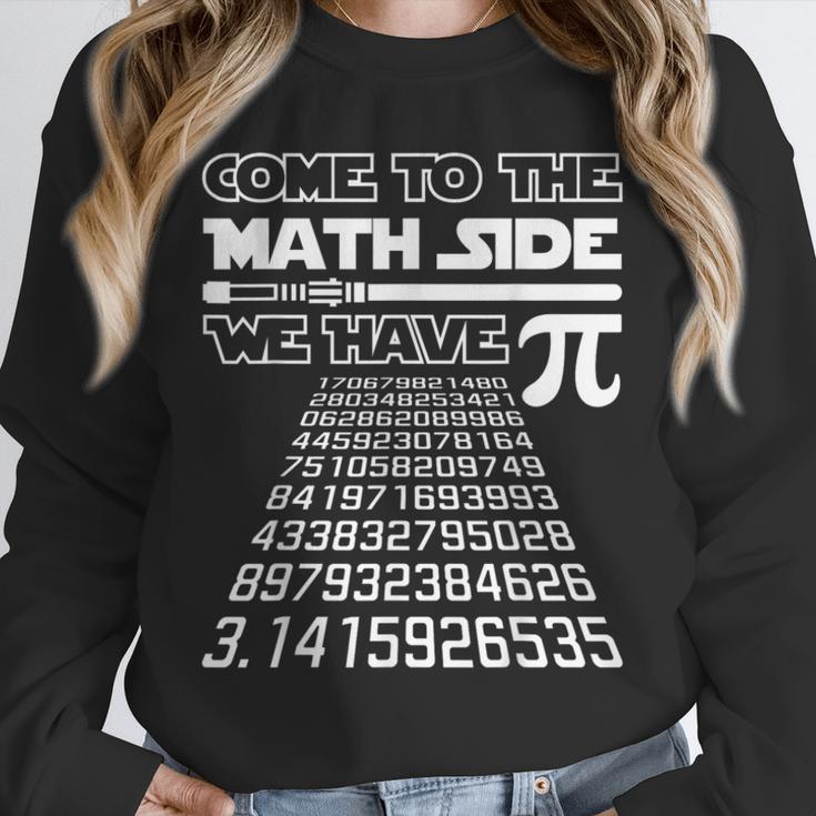 Come To The Math Side We Have Pie Shirt Pi Day Teacher Unisex Sweatshirt, novelty gifts, funny gifts Come To The Math Side We Have Pie Shirt Pi Day Teacher Unisex Sweatshirt, novelty gifts, funny gifts