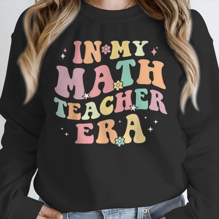 In My Math Teacher Era Retro Back To School Groovy Teacher Men Women Unisex Sweatshirt, novelty gifts, funny gifts In My Math Teacher Era Retro Back To School Groovy Teacher Men Women Unisex Sweatshirt, novelty gifts, funny gifts