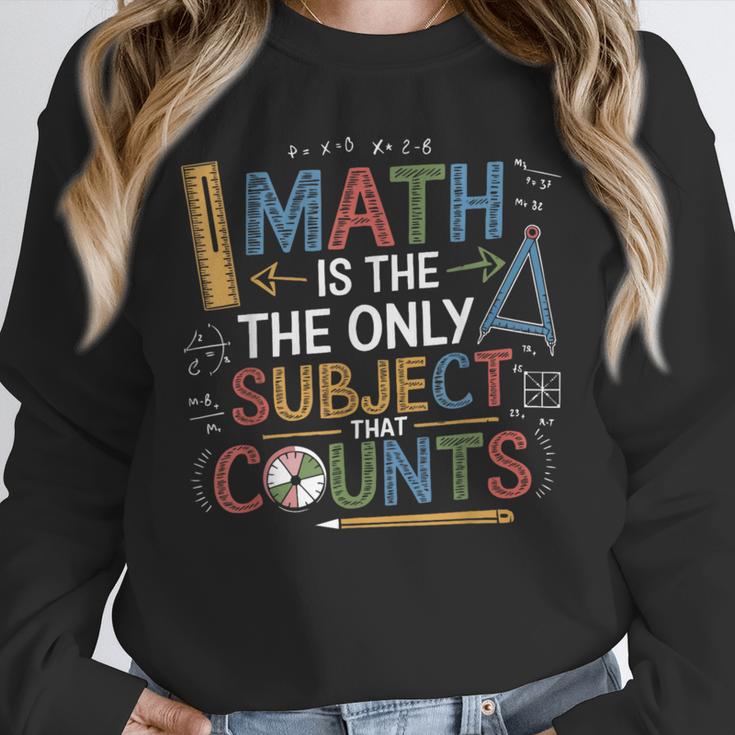 Math Teacher Mathematician Subject Mathematics Joke Unisex Sweatshirt, novelty gifts, funny gifts Math Teacher Mathematician Subject Mathematics Joke Unisex Sweatshirt, novelty gifts, funny gifts