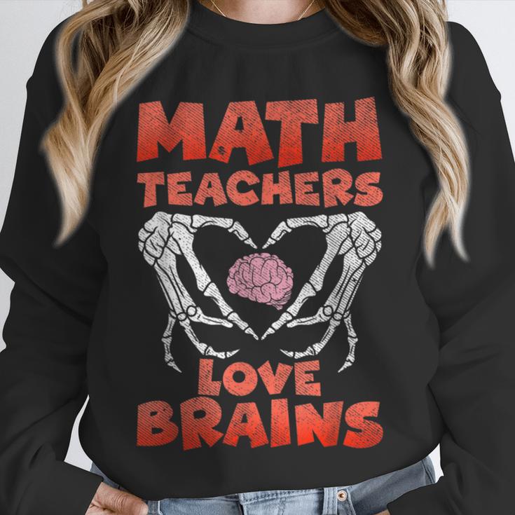 Math Teachers Love Brains Scary Halloween Men Women Unisex Sweatshirt, novelty gifts, funny gifts Math Teachers Love Brains Scary Halloween Men Women Unisex Sweatshirt, novelty gifts, funny gifts