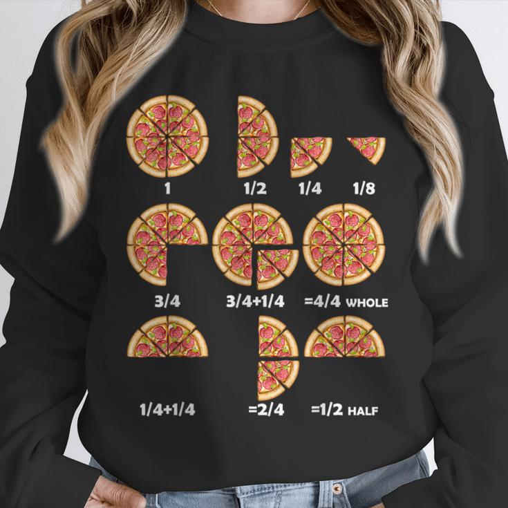 Maths Day Costume Idea Kids Teachers Pizza Slice Fraction Unisex Sweatshirt, novelty gifts, funny gifts Maths Day Costume Idea Kids Teachers Pizza Slice Fraction Unisex Sweatshirt, novelty gifts, funny gifts