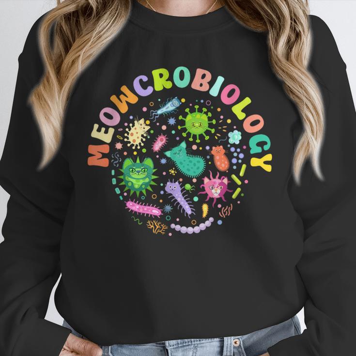 Meowcrobiology Cats Microbiology Science Teacher Unisex Sweatshirt, novelty gifts, funny gifts Meowcrobiology Cats Microbiology Science Teacher Unisex Sweatshirt, novelty gifts, funny gifts