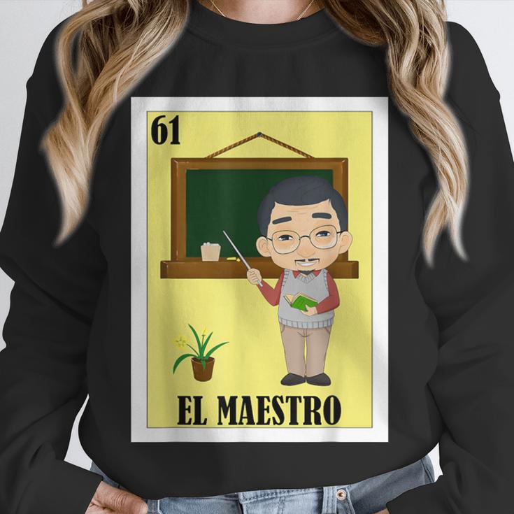 Mexican For Teachers El Maestro Unisex Sweatshirt, novelty gifts, funny gifts Mexican For Teachers El Maestro Unisex Sweatshirt, novelty gifts, funny gifts