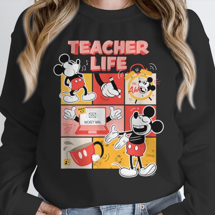 Mickey Mouse Teacher Life Unisex Sweatshirt, novelty gifts, funny gifts