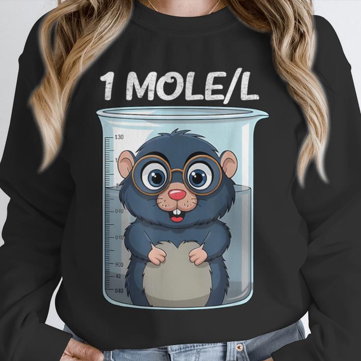 Mole Chemistry Chemist Student Science Teacher Unisex Sweatshirt, novelty gifts, funny gifts