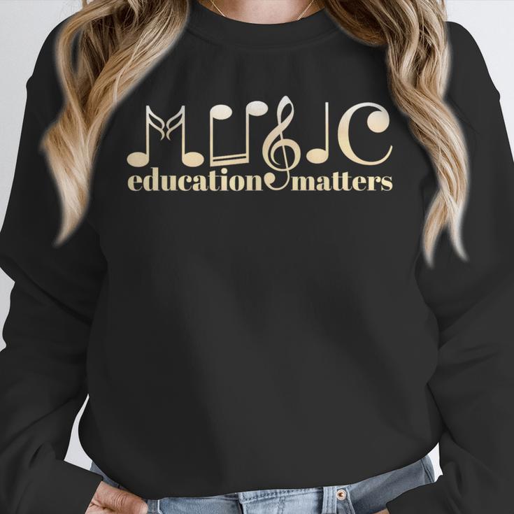 Music Teacher Life Musician Quote Music Education Matters Unisex Sweatshirt, novelty gifts, funny gifts Music Teacher Life Musician Quote Music Education Matters Unisex Sweatshirt, novelty gifts, funny gifts