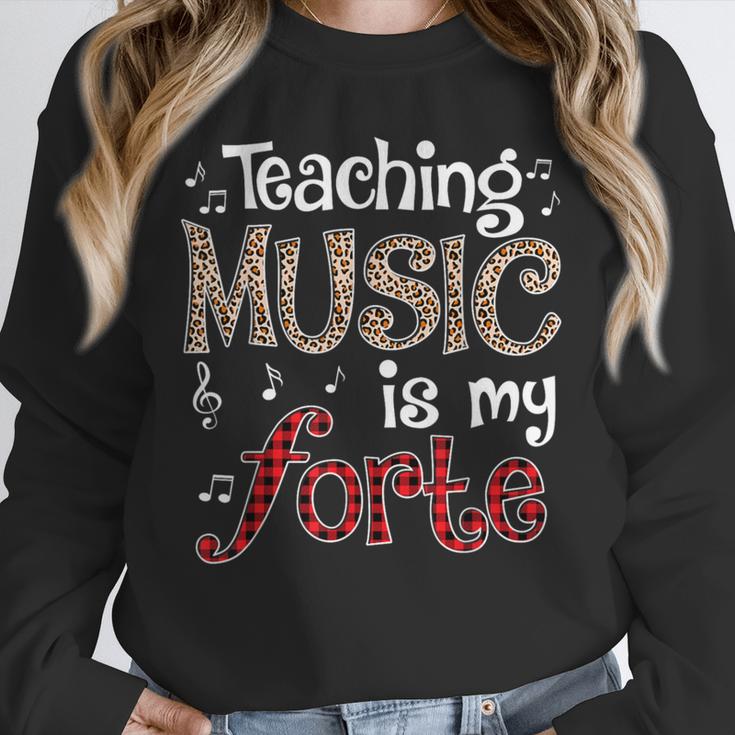 Music Teacher Teaching Music Is My Forte For Music Lovers Unisex Sweatshirt, novelty gifts, funny gifts Music Teacher Teaching Music Is My Forte For Music Lovers Unisex Sweatshirt, novelty gifts, funny gifts