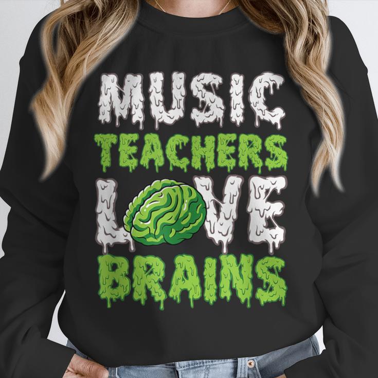Music Teachers Love Brains Cute Teaching Halloween Unisex Sweatshirt, novelty gifts, funny gifts Music Teachers Love Brains Cute Teaching Halloween Unisex Sweatshirt, novelty gifts, funny gifts