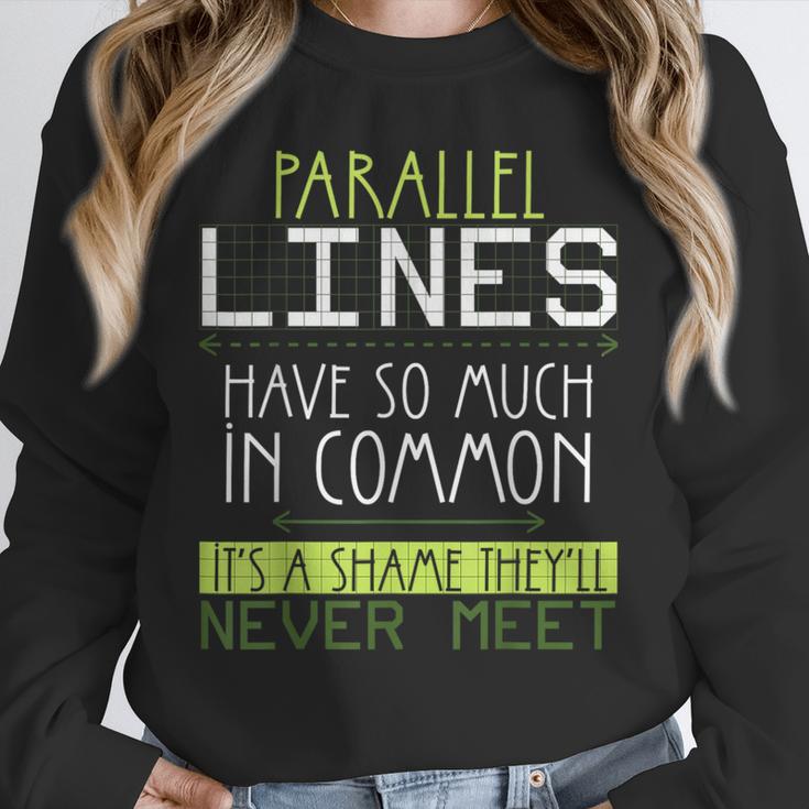 Nerdy Math Lovers Geometry Pun Mathematics Teachers Unisex Sweatshirt, novelty gifts, funny gifts