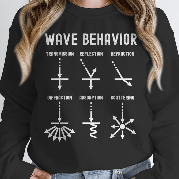 Nerdy Vintage Wave Behavior Physics Science Teacher Geek Men Women Girls Kids Unisex Sweatshirt, novelty gifts, funny gifts Nerdy Vintage Wave Behavior Physics Science Teacher Geek Men Women Girls Kids Unisex Sweatshirt, novelty gifts, funny gifts