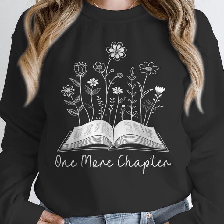 One-More Chapter Wildflower Reading Teacher Library Bookish Unisex Sweatshirt, novelty gifts, funny gifts One-More Chapter Wildflower Reading Teacher Library Bookish Unisex Sweatshirt, novelty gifts, funny gifts