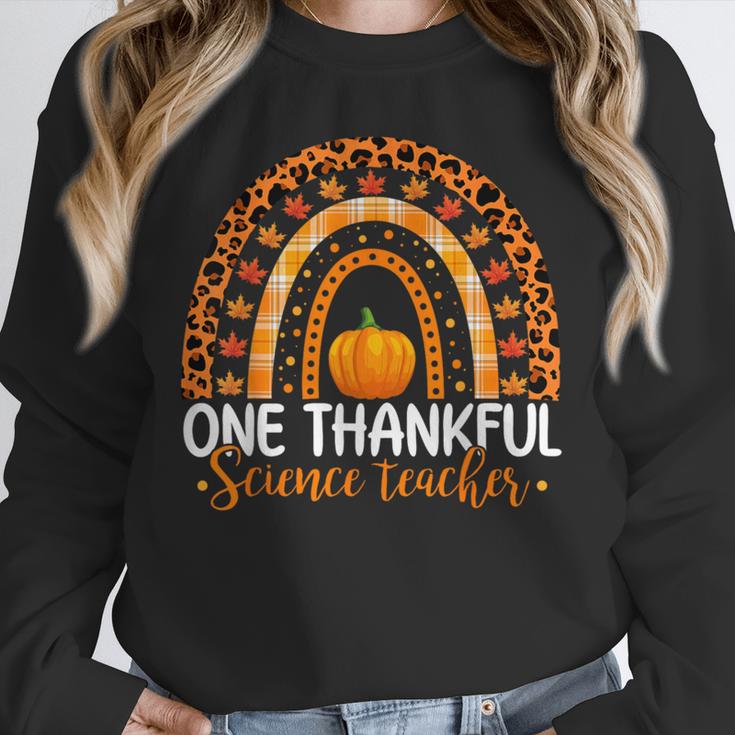 One Thankful Science Teacher Rainbow Boho Fall Thanksgiving Unisex Sweatshirt, novelty gifts, funny gifts One Thankful Science Teacher Rainbow Boho Fall Thanksgiving Unisex Sweatshirt, novelty gifts, funny gifts