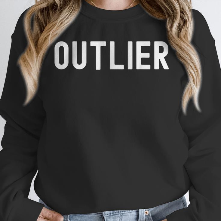 Outlier Statistics Teacher Statistics Data Science Men Women Kids Unisex Sweatshirt, novelty gifts, funny gifts