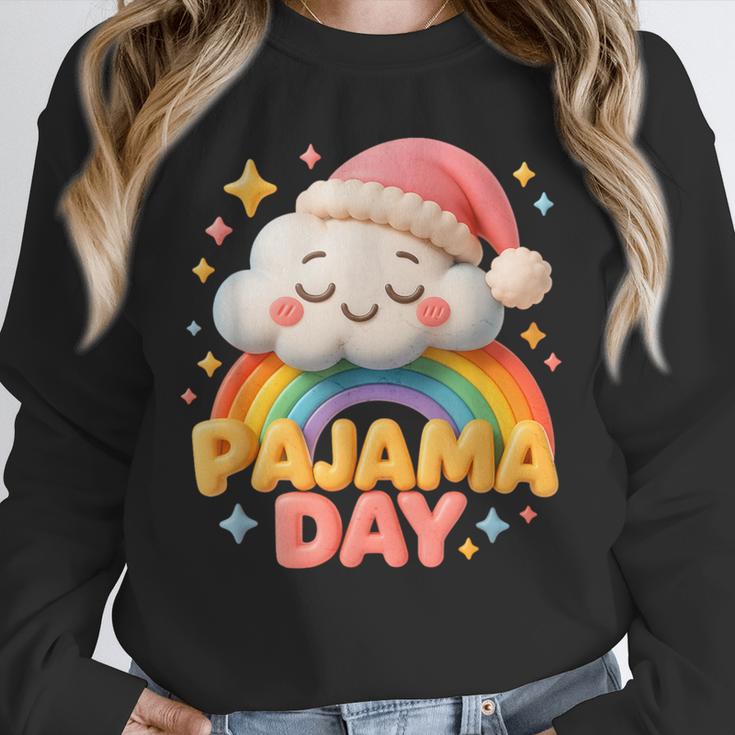 Pajama Day School Spirit Week Sleepy Cloud Teacher Student Unisex Sweatshirt, novelty gifts, funny gifts Pajama Day School Spirit Week Sleepy Cloud Teacher Student Unisex Sweatshirt, novelty gifts, funny gifts