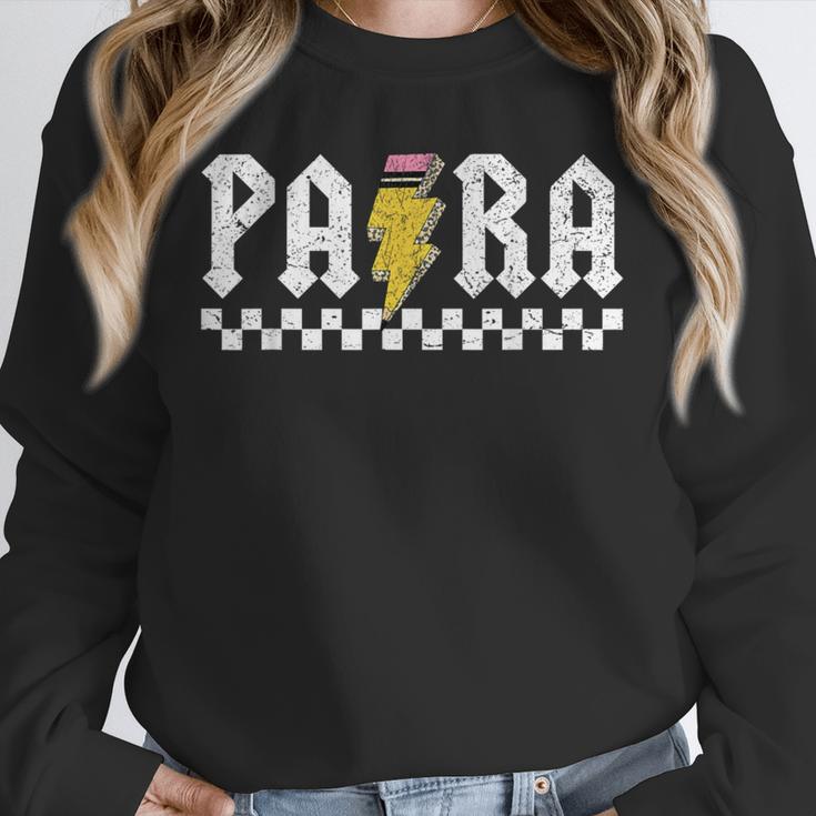 Para Squad Paraprofessional Para Teacher Unisex Sweatshirt, novelty gifts, funny gifts