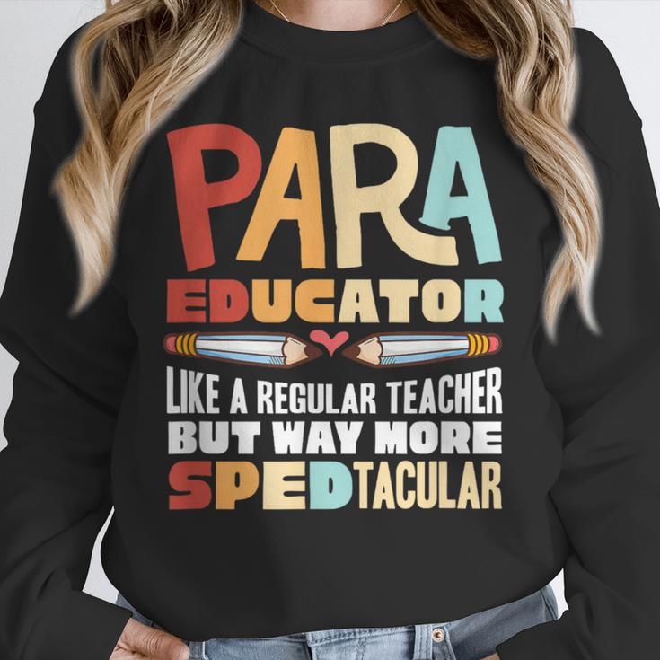 Paraeducator Paraprofessional SPED Teacher Unisex Sweatshirt, novelty gifts, funny gifts Paraeducator Paraprofessional SPED Teacher Unisex Sweatshirt, novelty gifts, funny gifts