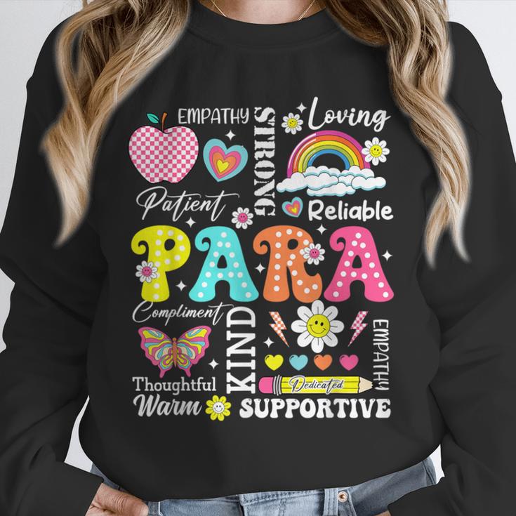 Paras Make It Possible Paraprofessional Paraeducator Teacher Unisex Sweatshirt, novelty gifts, funny gifts Paras Make It Possible Paraprofessional Paraeducator Teacher Unisex Sweatshirt, novelty gifts, funny gifts
