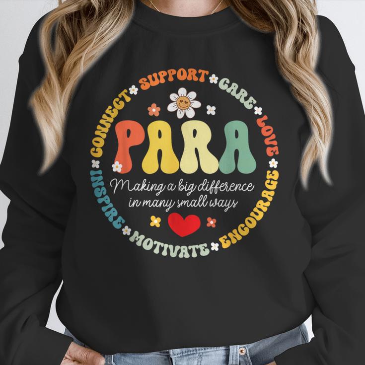 Paras Make It Possible Paraprofessional Teacher Assistant Unisex Sweatshirt, novelty gifts, funny gifts Paras Make It Possible Paraprofessional Teacher Assistant Unisex Sweatshirt, novelty gifts, funny gifts