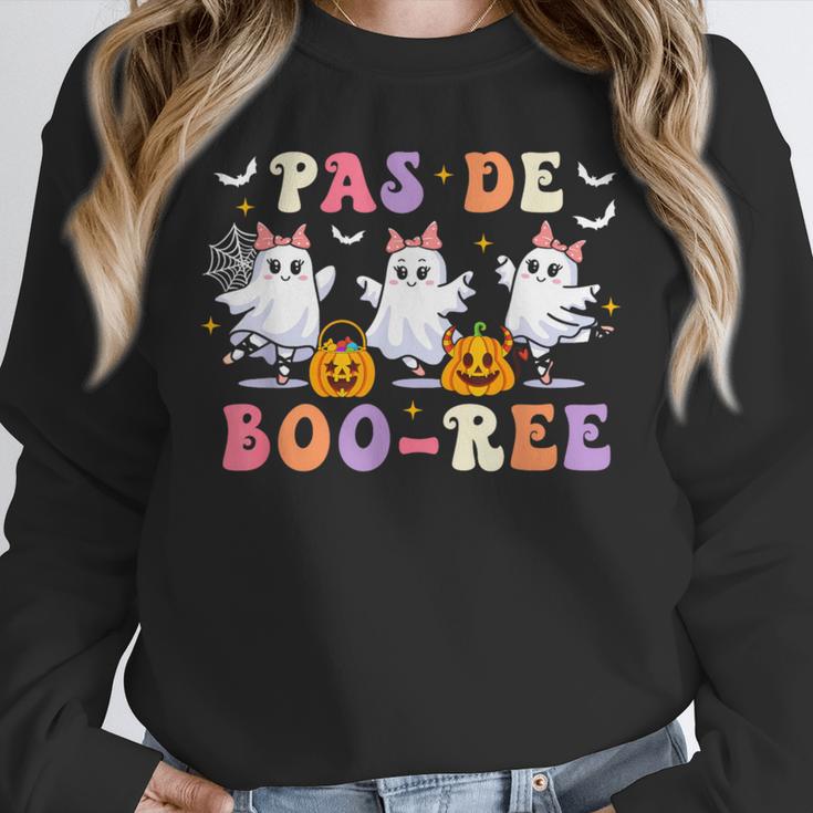 Pas De Boo-Ree Teachers Halloween Costume Ballet Dancers Unisex Sweatshirt, novelty gifts, funny gifts Pas De Boo-Ree Teachers Halloween Costume Ballet Dancers Unisex Sweatshirt, novelty gifts, funny gifts
