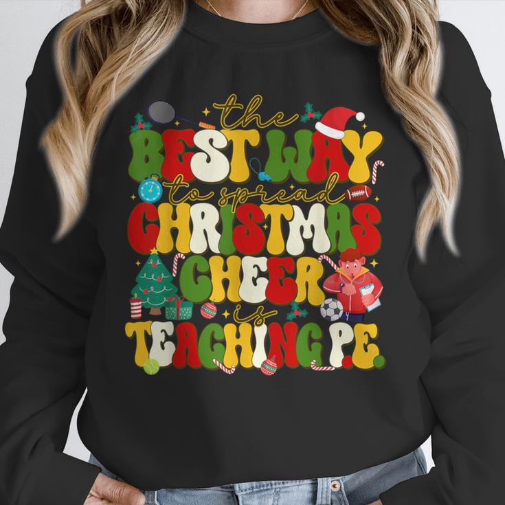 PE Teacher Christmas Holiday Unisex Sweatshirt, novelty gifts, funny gifts