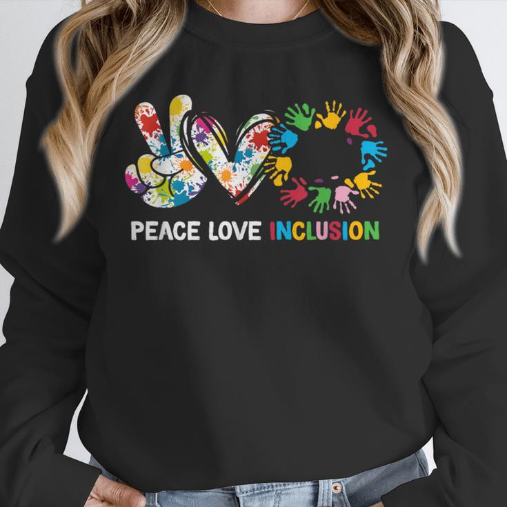 Peace Love Inclusion Sped Squad Special-Ed Teacher Daycare Unisex Sweatshirt, novelty gifts, funny gifts Peace Love Inclusion Sped Squad Special-Ed Teacher Daycare Unisex Sweatshirt, novelty gifts, funny gifts