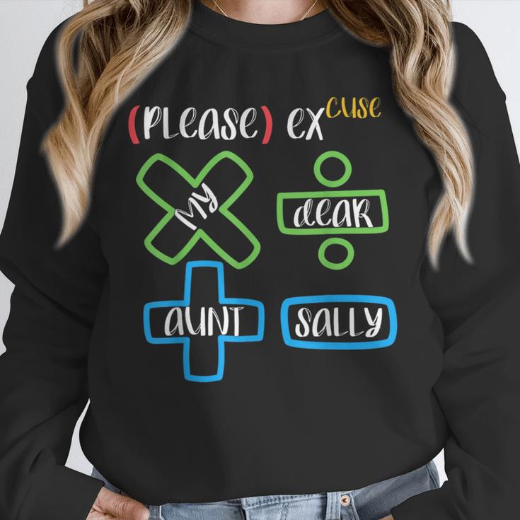 PEMDAS Please Excuse My Dear Aunt Sally Math Teacher Unisex Sweatshirt, novelty gifts, funny gifts PEMDAS Please Excuse My Dear Aunt Sally Math Teacher Unisex Sweatshirt, novelty gifts, funny gifts