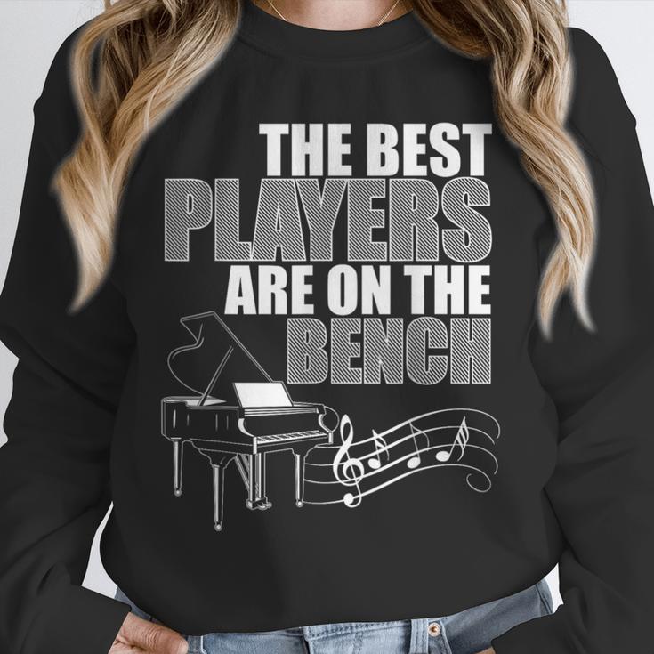 Piano Art For Men Women Pianist Piano Teacher Piano Player Unisex Sweatshirt, novelty gifts, funny gifts
