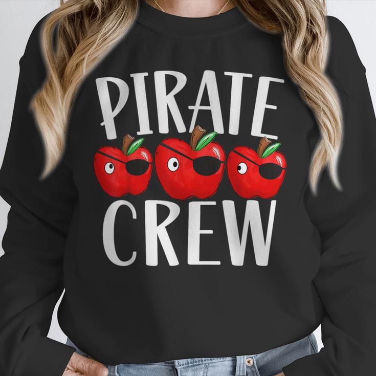 Pirate Crew Pirate Teacher Team Squad Talk Like A Pirate Day For Men Women Kids Unisex Sweatshirt, novelty gifts, funny gifts Pirate Crew Pirate Teacher Team Squad Talk Like A Pirate Day For Men Women Kids Unisex Sweatshirt, novelty gifts, funny gifts