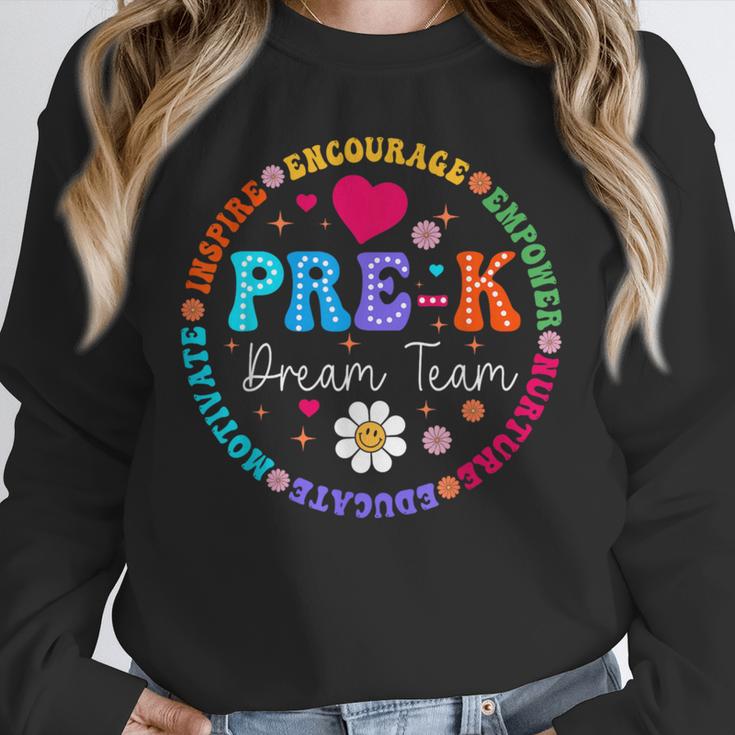 Pre K Dream Team Back To School Boys First Day Teacher Unisex Sweatshirt, novelty gifts, funny gifts Pre K Dream Team Back To School Boys First Day Teacher Unisex Sweatshirt, novelty gifts, funny gifts