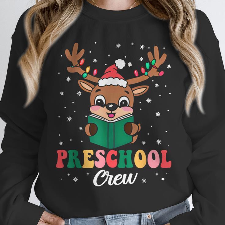 Preschool Crew Xmas Reindeer Teacher Student Christmas Unisex Sweatshirt, novelty gifts, funny gifts Preschool Crew Xmas Reindeer Teacher Student Christmas Unisex Sweatshirt, novelty gifts, funny gifts