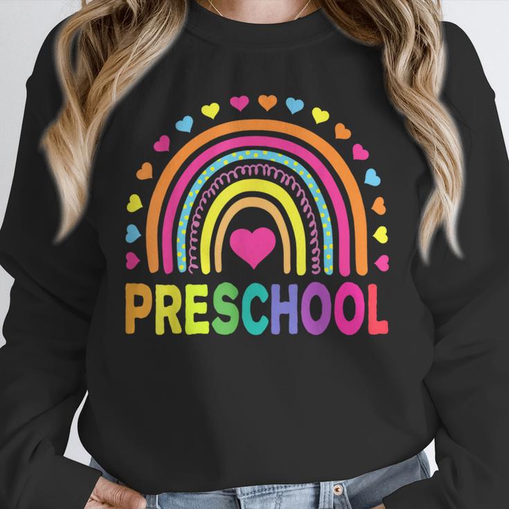 Preschool Rainbow Girls Boys Kids Teacher Back To School Unisex Sweatshirt, novelty gifts, funny gifts Preschool Rainbow Girls Boys Kids Teacher Back To School Unisex Sweatshirt, novelty gifts, funny gifts