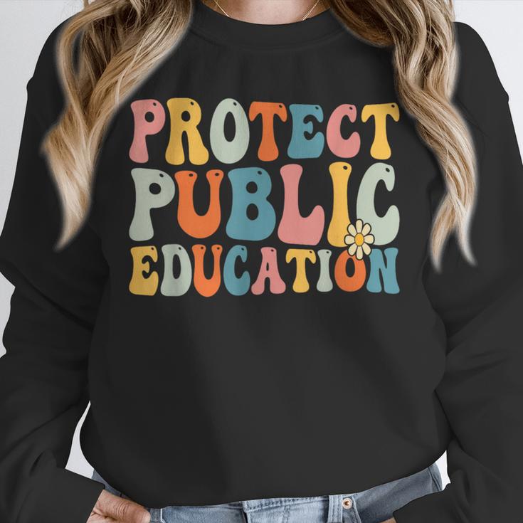 Protect Public Education Public Teacher School Unisex Sweatshirt, novelty gifts, funny gifts