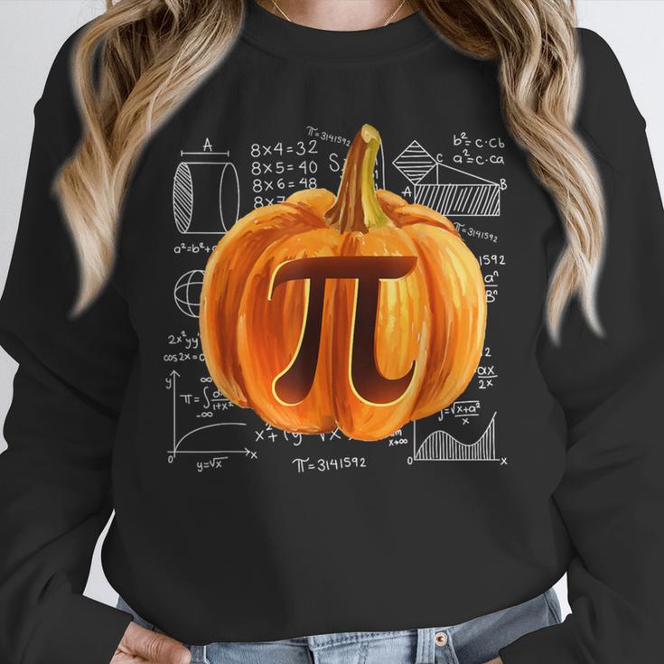 Pumpkin Pie Halloween Thanksgiving Math Teacher Pi Day Unisex Sweatshirt, novelty gifts, funny gifts