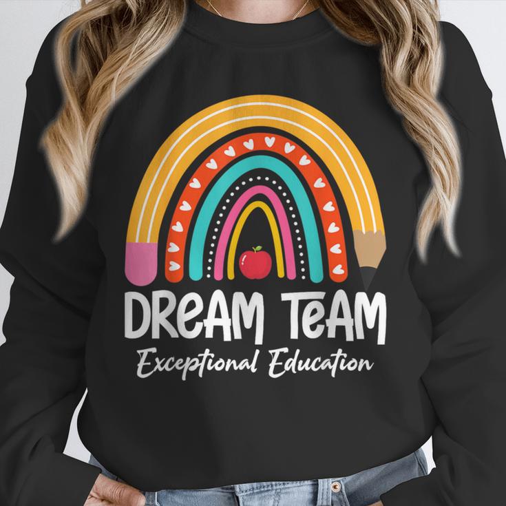 Rainbow Pencil Dream Exceptional Education Team SPED Teacher Unisex Sweatshirt, novelty gifts, funny gifts Rainbow Pencil Dream Exceptional Education Team SPED Teacher Unisex Sweatshirt, novelty gifts, funny gifts