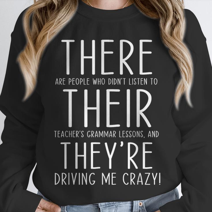 There Are People Who Didn't Listen To Their Teachers Grammar Unisex Sweatshirt, novelty gifts, funny gifts There Are People Who Didn't Listen To Their Teachers Grammar Unisex Sweatshirt, novelty gifts, funny gifts