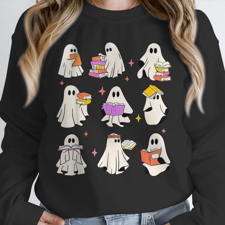 Read More Books Spooky Teacher Halloween Ghost Reading Book Unisex Sweatshirt, novelty gifts, funny gifts Read More Books Spooky Teacher Halloween Ghost Reading Book Unisex Sweatshirt, novelty gifts, funny gifts