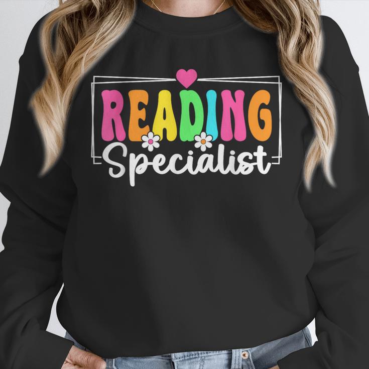 Reading Specialist Back To School Reading Teacher Unisex Sweatshirt, novelty gifts, funny gifts
