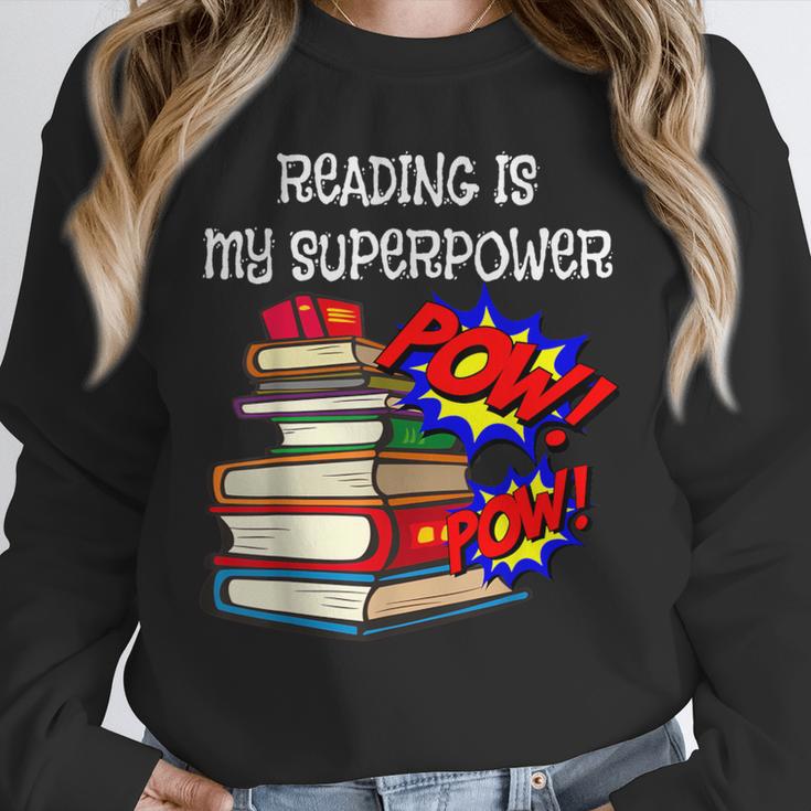 Reading Is My Super Power Superhero Best English Teacher Unisex Sweatshirt, novelty gifts, funny gifts Reading Is My Super Power Superhero Best English Teacher Unisex Sweatshirt, novelty gifts, funny gifts