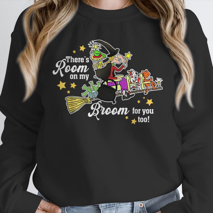 There's Room On My Broom For You Too Teacher Halloween Unisex Sweatshirt, novelty gifts, funny gifts There's Room On My Broom For You Too Teacher Halloween Unisex Sweatshirt, novelty gifts, funny gifts