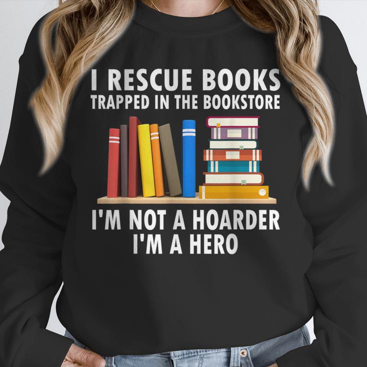 I Rescue Books Trapped In The Bookstore Book Teacher For Men Women Unisex Sweatshirt, novelty gifts, funny gifts I Rescue Books Trapped In The Bookstore Book Teacher For Men Women Unisex Sweatshirt, novelty gifts, funny gifts