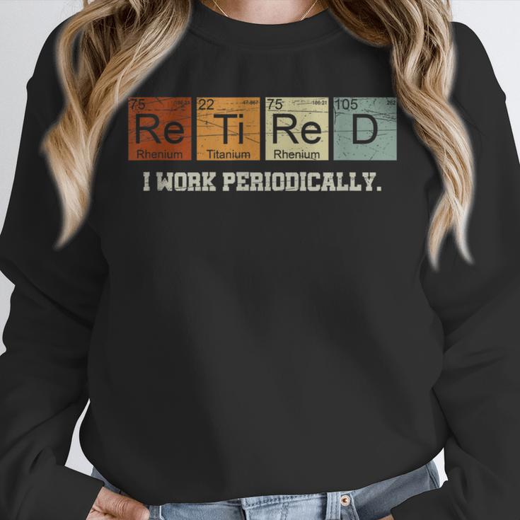 Retired Chemistry Teacher Science Retirement Chemistry Unisex Sweatshirt, novelty gifts, funny gifts