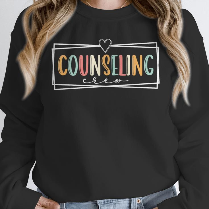 Retro Counseling Crew Counselor Teacher Appreciation Unisex Sweatshirt, novelty gifts, funny gifts Retro Counseling Crew Counselor Teacher Appreciation Unisex Sweatshirt, novelty gifts, funny gifts