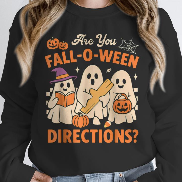 Retro Are You Fall O Ween Directions Ghost Teacher Spooky Unisex Sweatshirt, novelty gifts, funny gifts Retro Are You Fall O Ween Directions Ghost Teacher Spooky Unisex Sweatshirt, novelty gifts, funny gifts